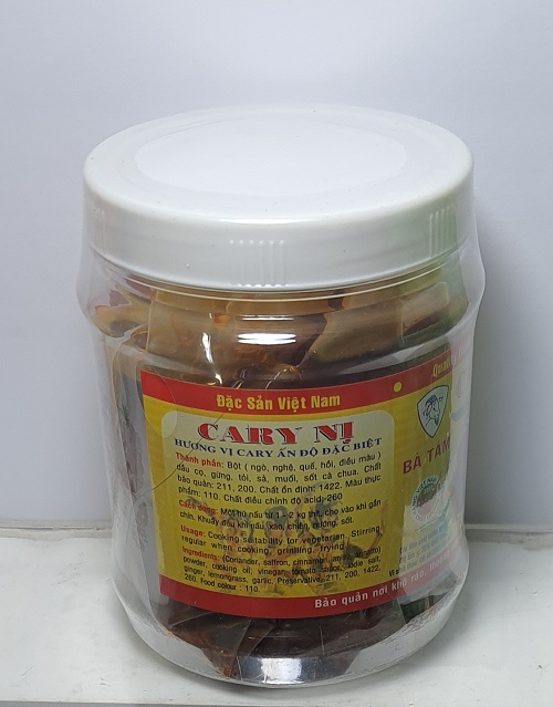 Sốt Cà Ri Nị Bà Tám ( Ông Tám Chà ) hủ 500g